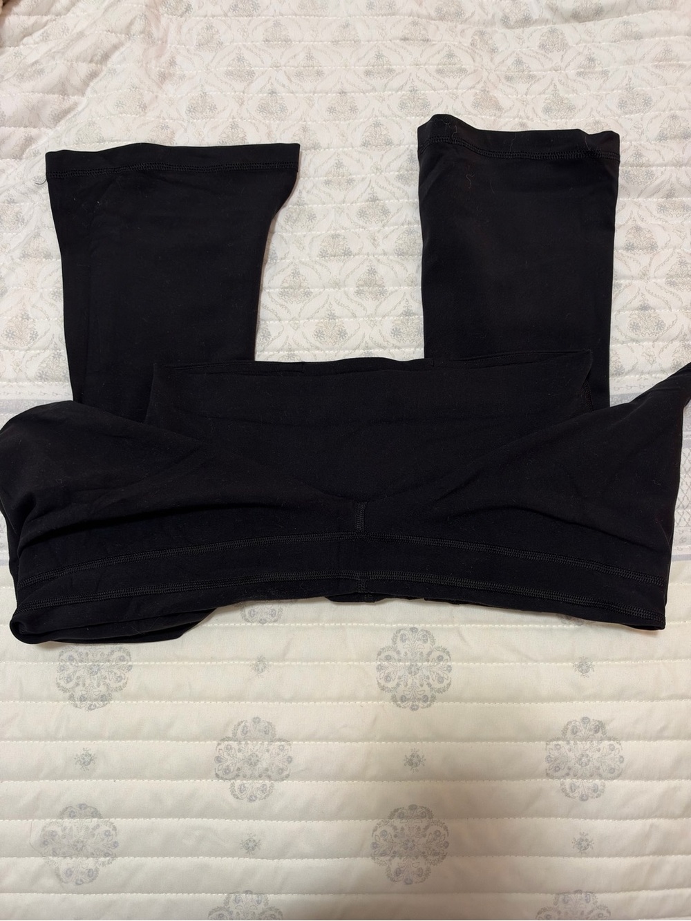 Lululemon Align High Rise Mini Flare Black Leggings - Size 6 - Picture 3 of 5